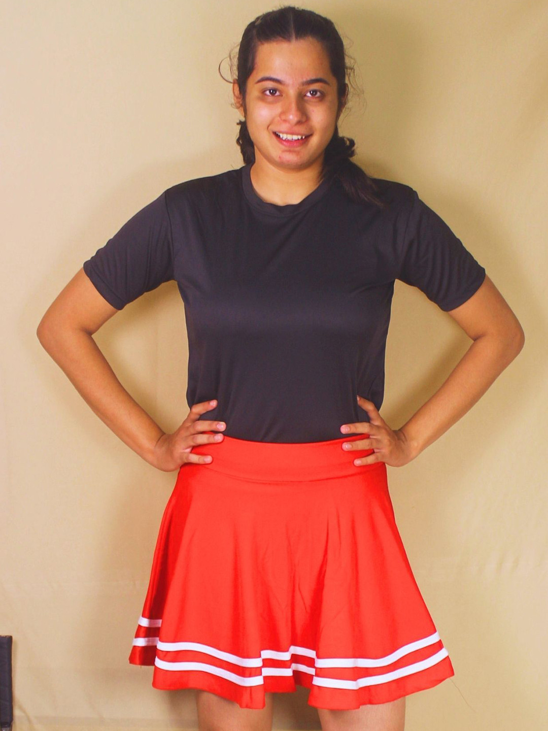 Aqua Holic T-Shirt & Skort With Short Swim Set