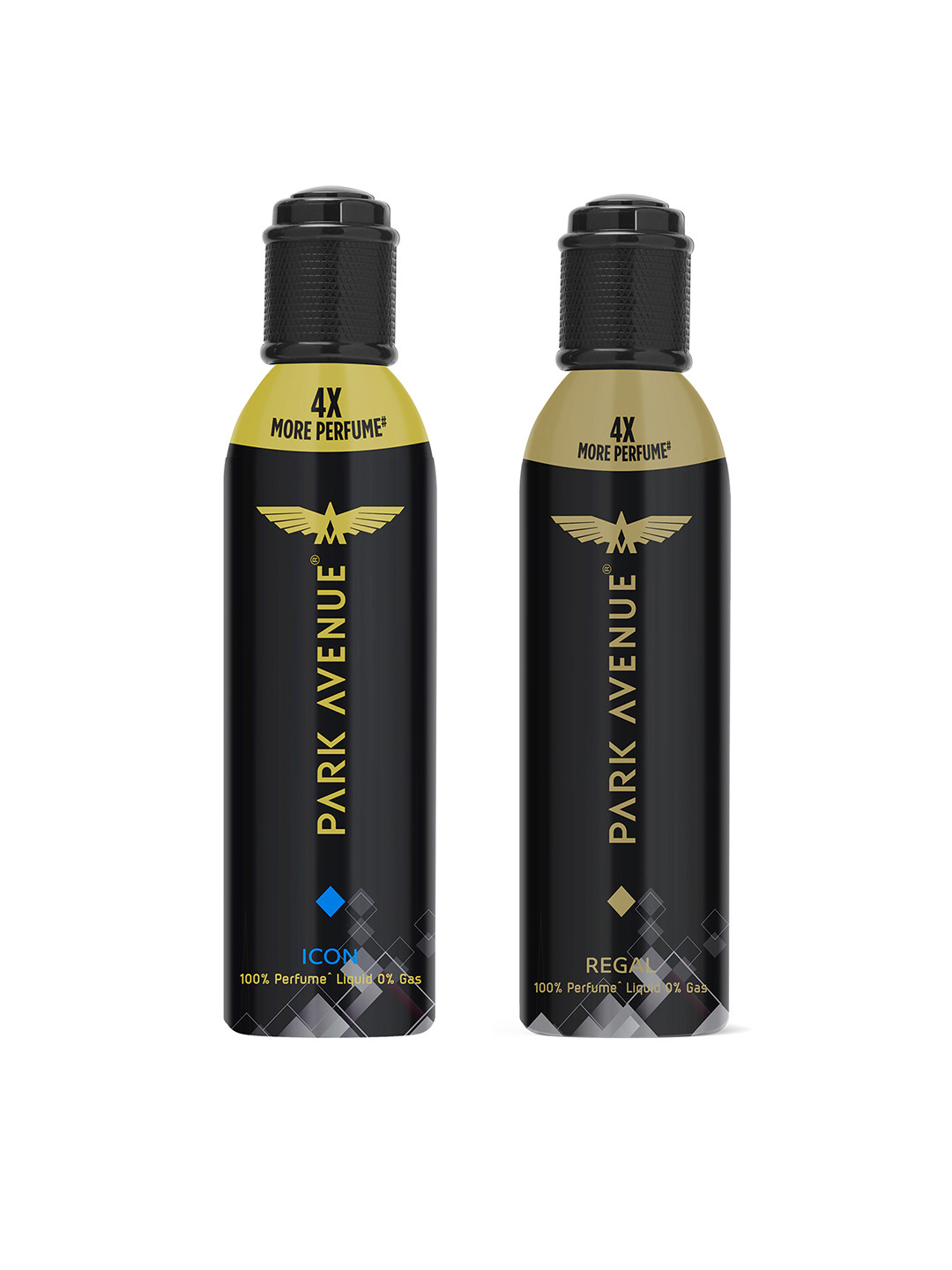 Park Avenue Men Set of 2 No Gas Perfume Spray - 130ml - Regal & Icon