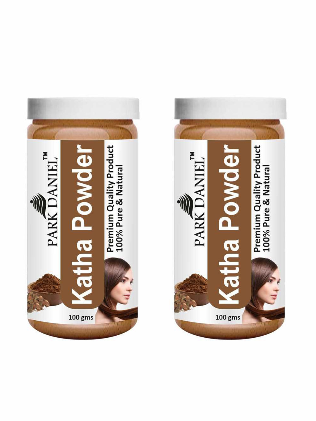 Park Daniel Set Of 2 Katha Powder For Healthy & Strong Hair - 100 g Each