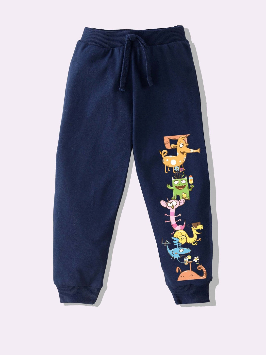 KAVEE Boys Cotton Full Length Joggers