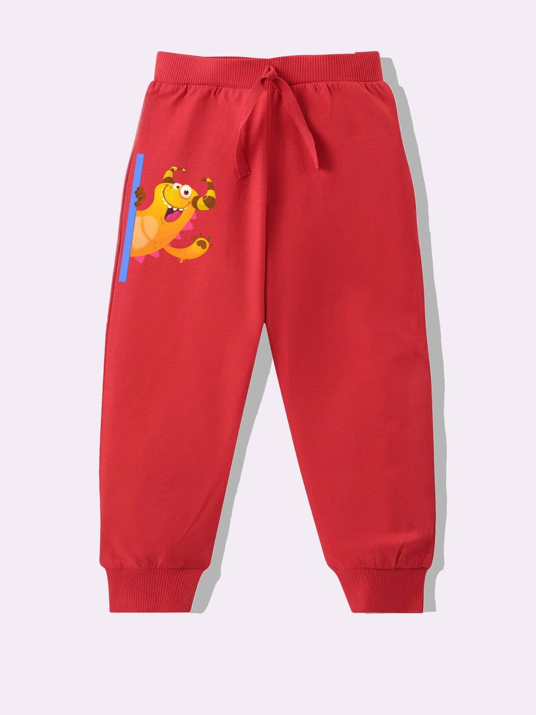KAVEE Boys Cotton Regular Fit Track Pants
