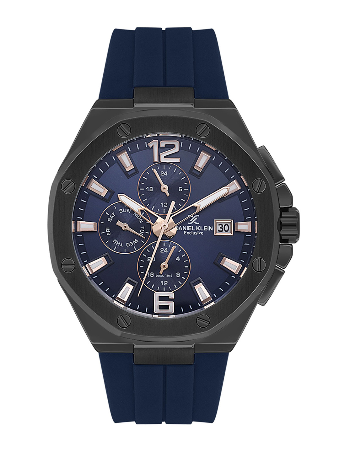 Daniel Klein Men Dial & Straps Analogue Automatic Watch DK.1.14092-6_N