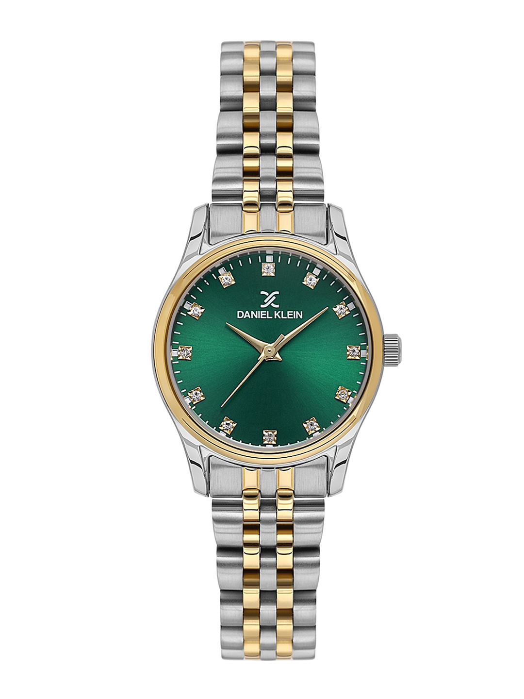 Daniel Klein Women Embellished Dial & Bracelet Style Straps Analogue Watch DK.1.13914-5_N