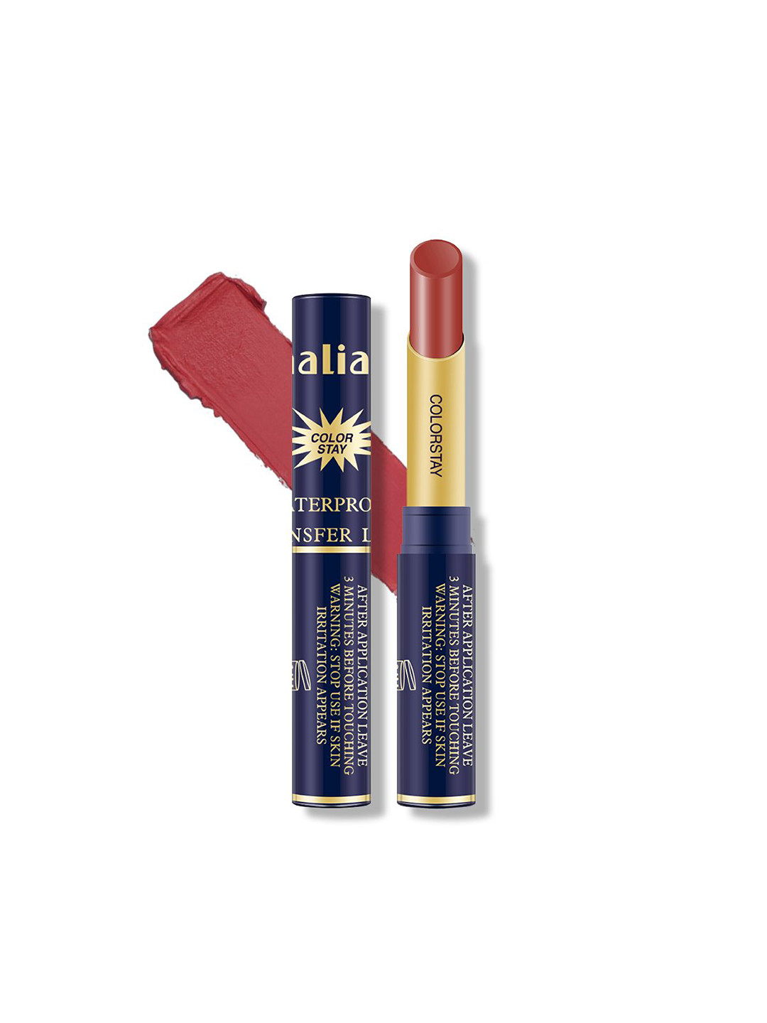 Maliao Color Stay No Transfer Bullet Lipstick - 4 g - Apple Blossom 624