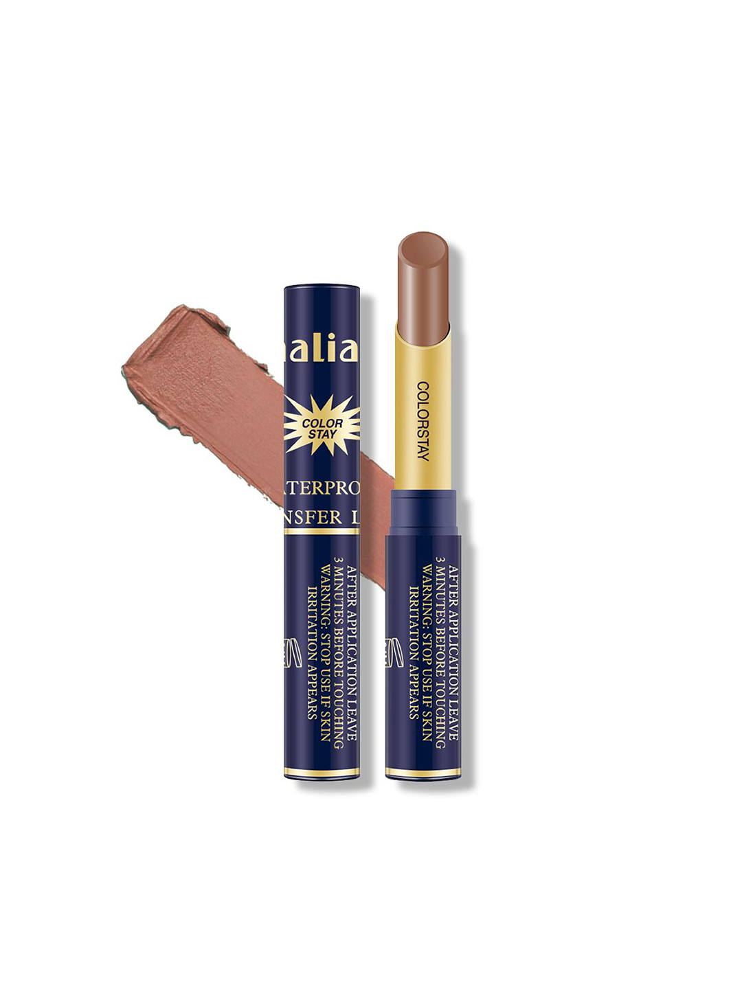 Maliao Color Stay No Transfer Bullet Lipstick - 4 g - Brandy Rose 622