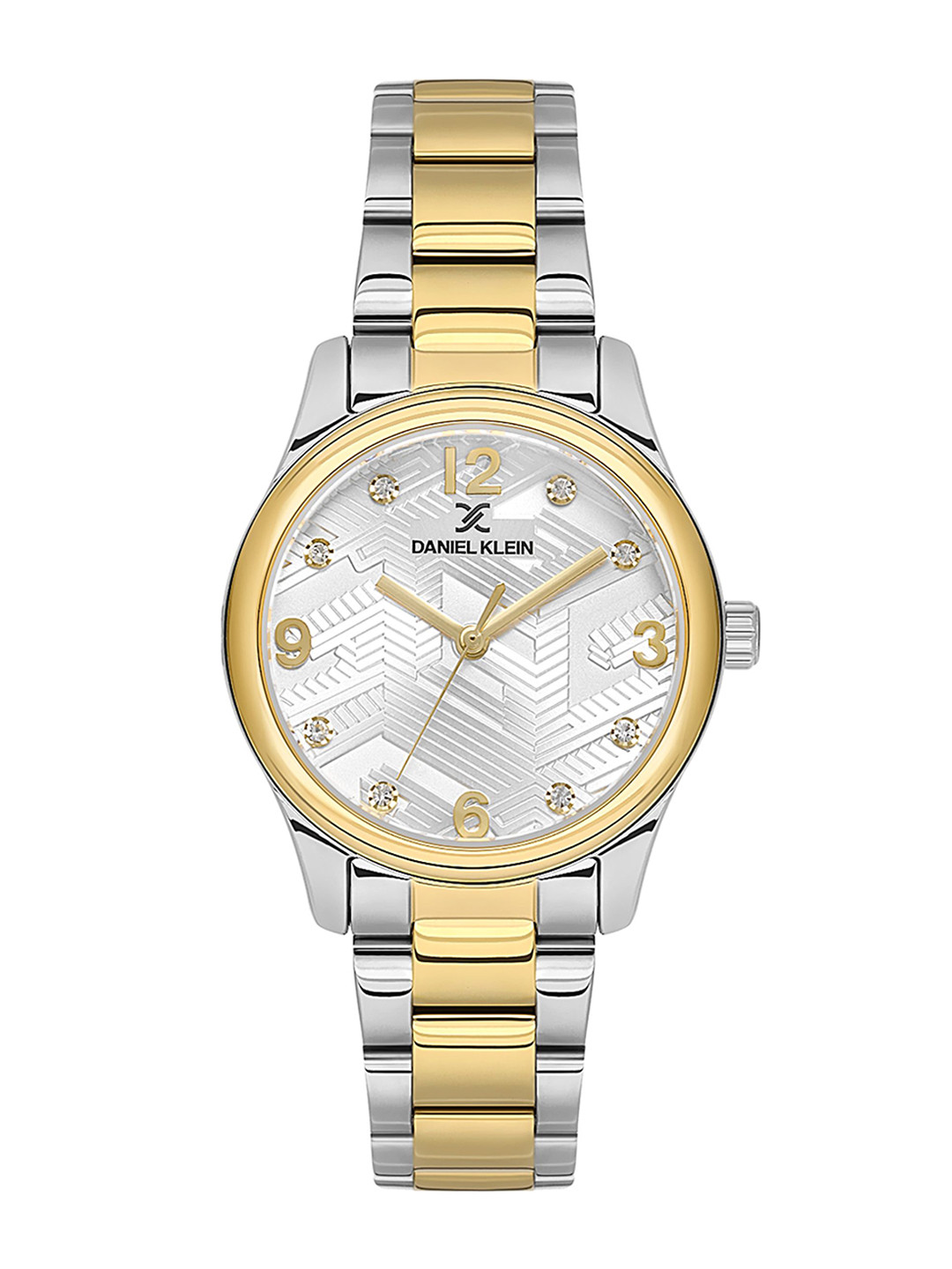 Daniel Klein Women Stainless Steel Bracelet Style Straps Analogue Watch DK.1.13953-5