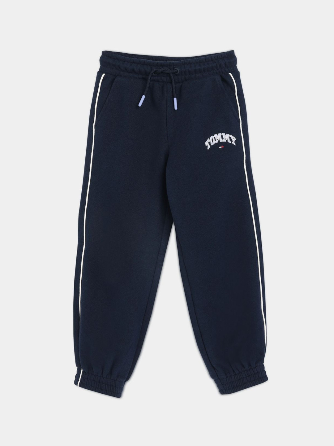 Tommy Hilfiger Girls Relaxed Fit Logo Mid Rise Track Pant