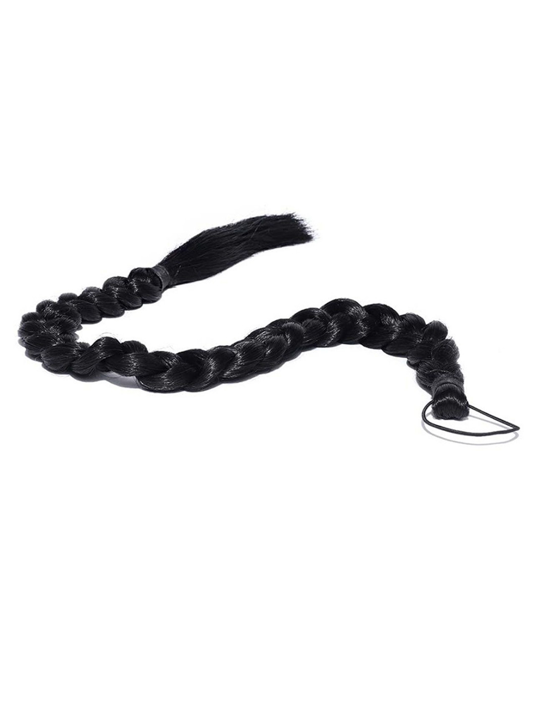 BAESD Clip-In Wavy Ponytail Hair Extensions - 27 Inch - Black