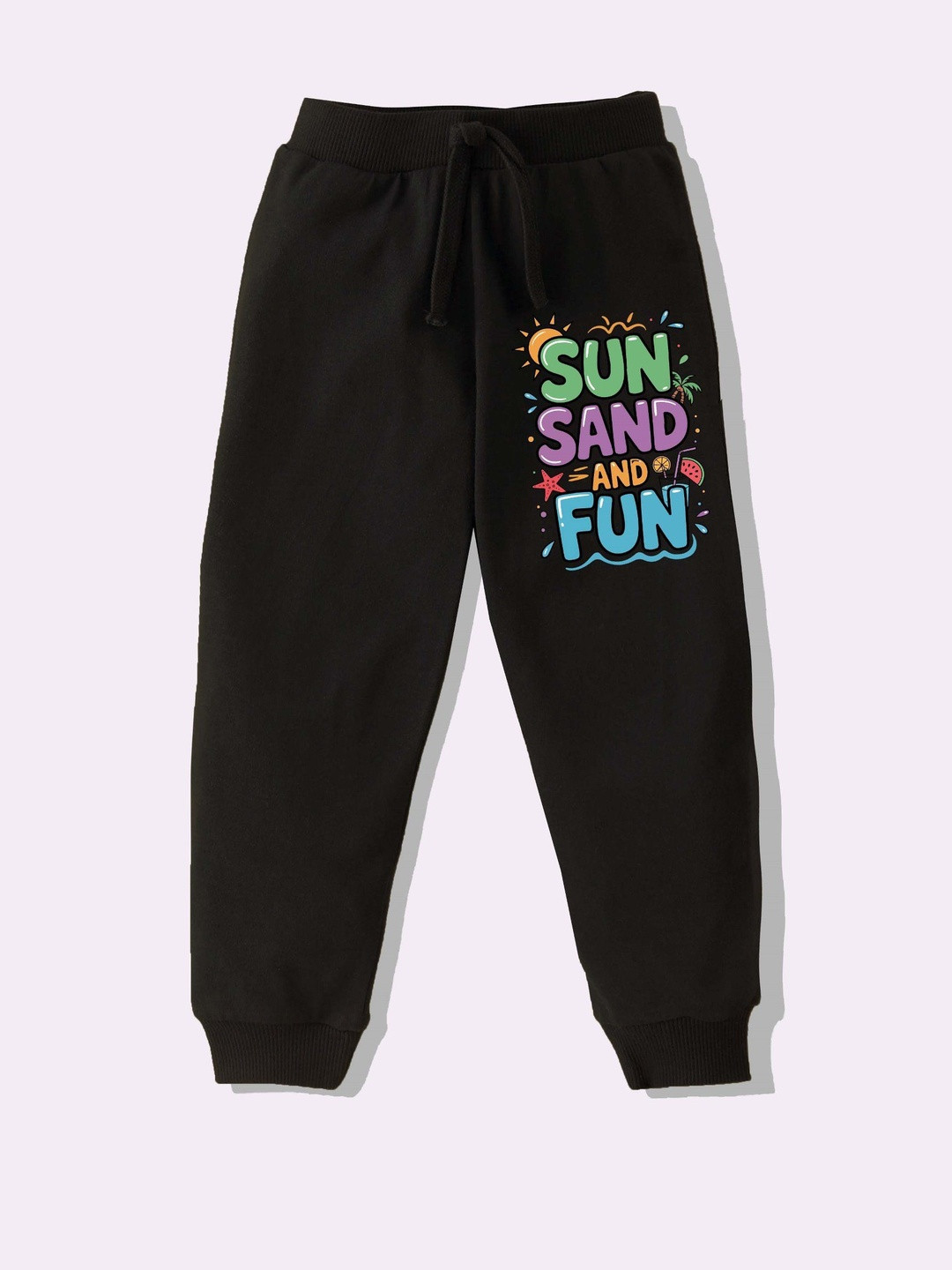 AVEE Boys Terry Cotton Knit Full Length Joggers