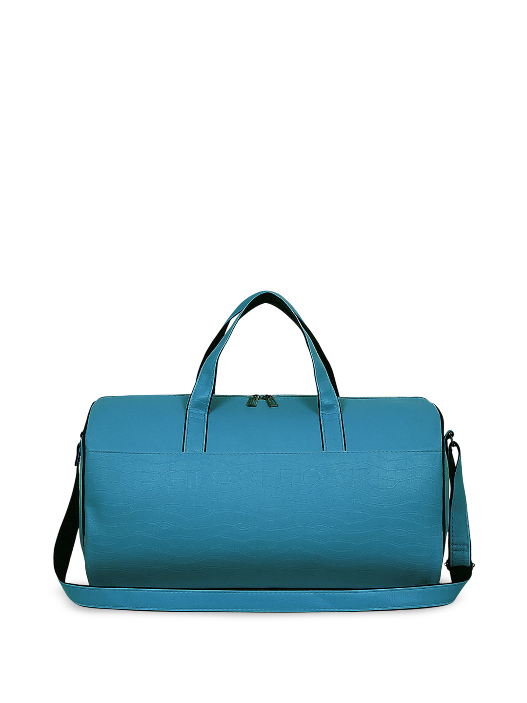 GILMORE OAK Men Textured Waveflex Medium Zip Casual Duffel Bag - 30L