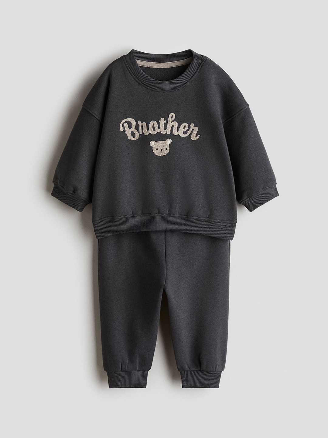 H&M Girls 2-Piece Sibling Sweatshirt Set