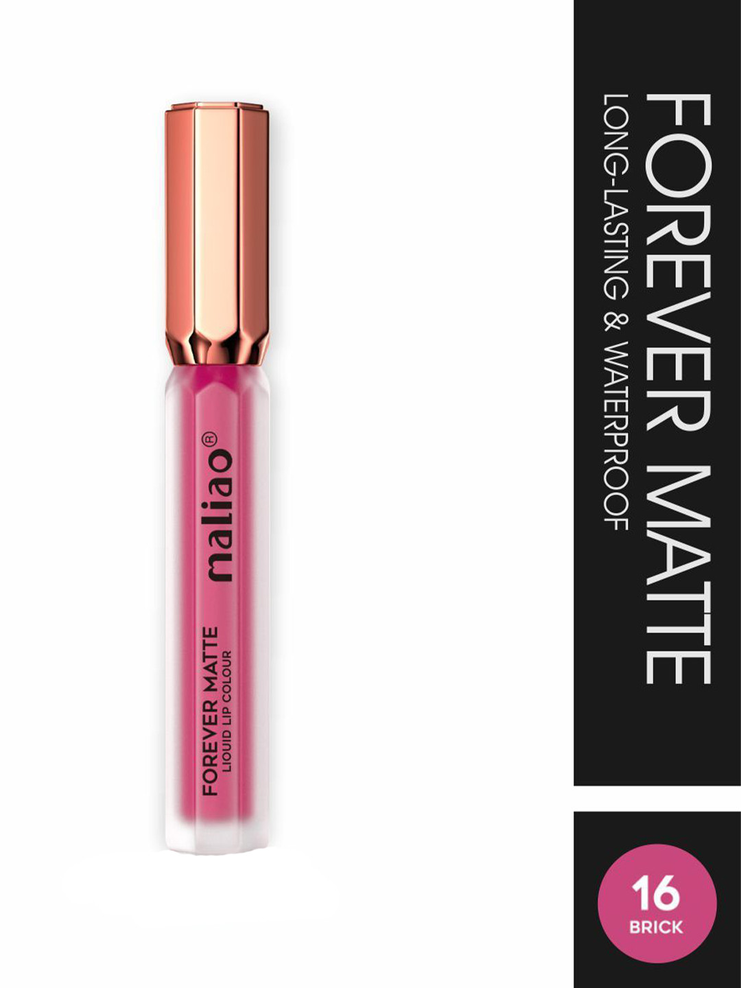 Maliao Forever Matte Liquid Lip Color - 5 ml - Brick 16