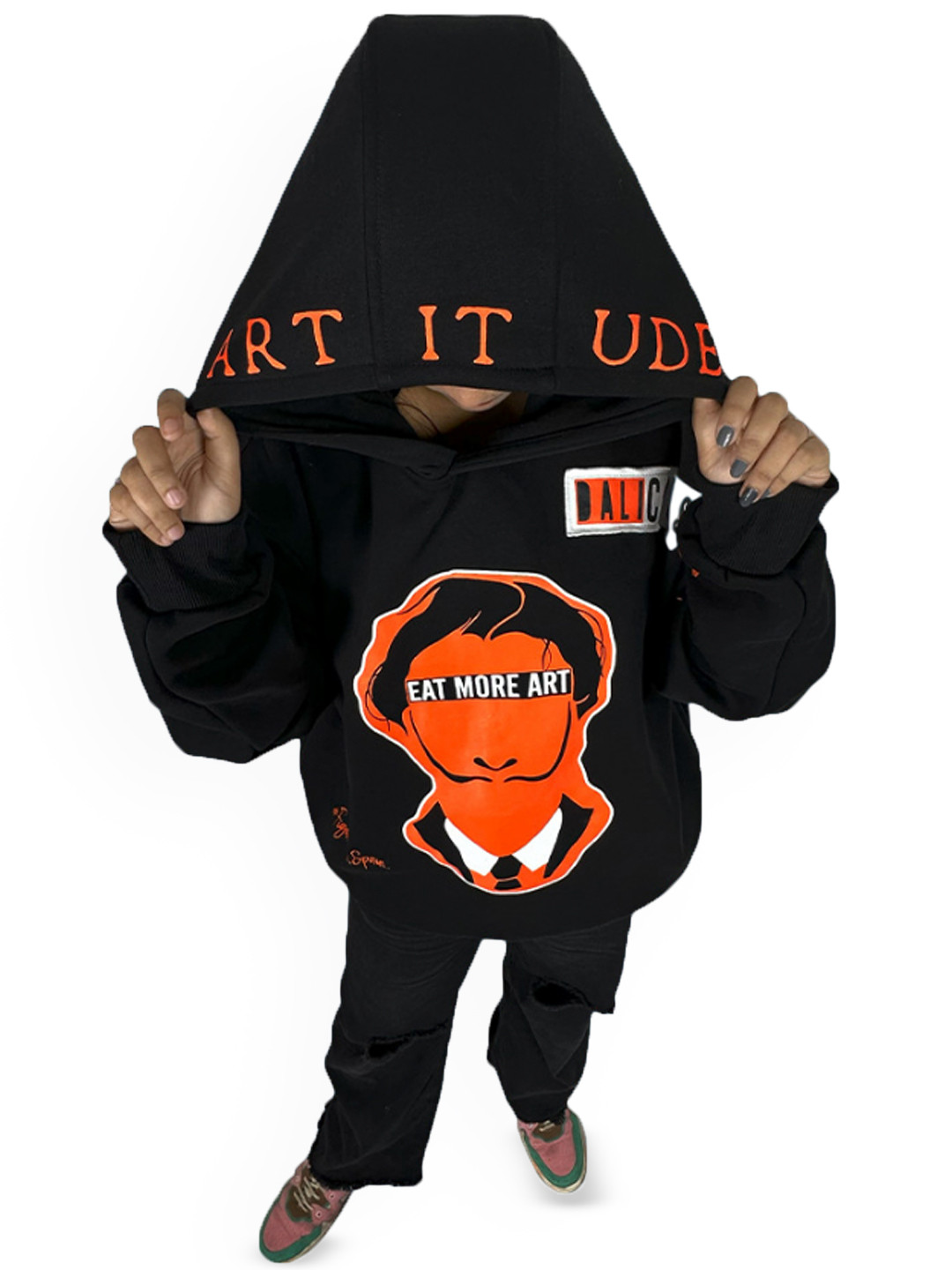 Backkbencherz Unisex Graphic Printed Hooded Sweatshirt