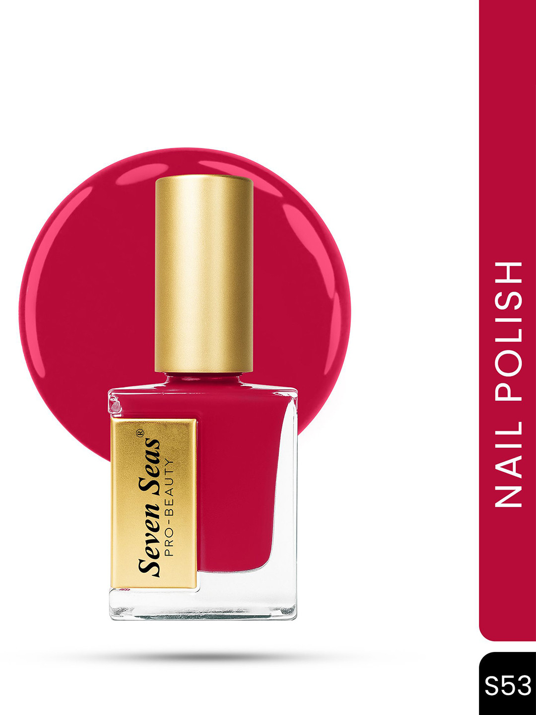 Seven Seas Pro Beauty Long Lasting Nail Polish - 11 ml - Shade S53