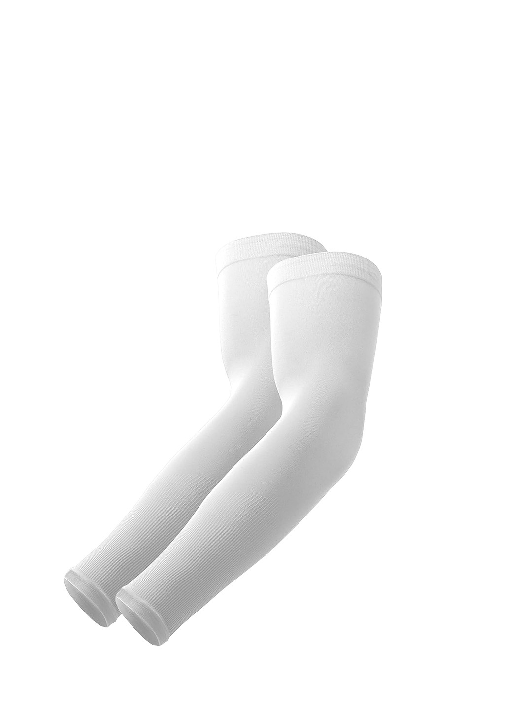 Trendmalls Unisex Striped Strecheble Full Arm Fingerless Gloves