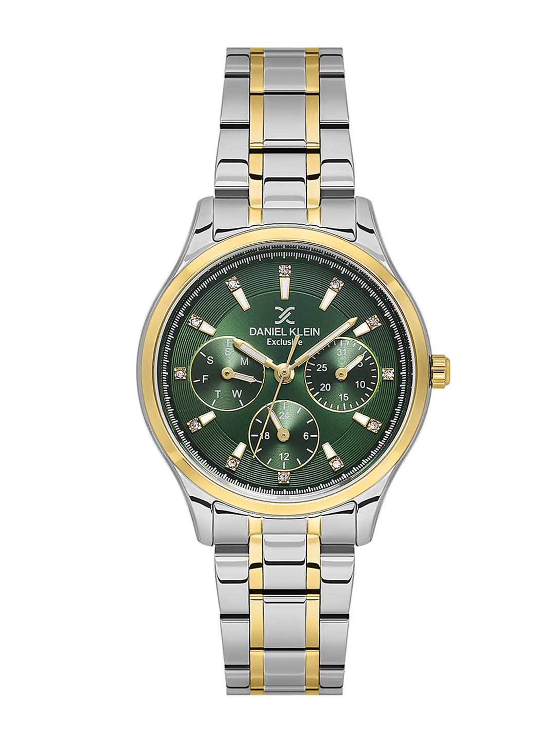 Daniel Klein Women Dial & Stainless Steel Straps Analogue Watch DK.1.14089-5