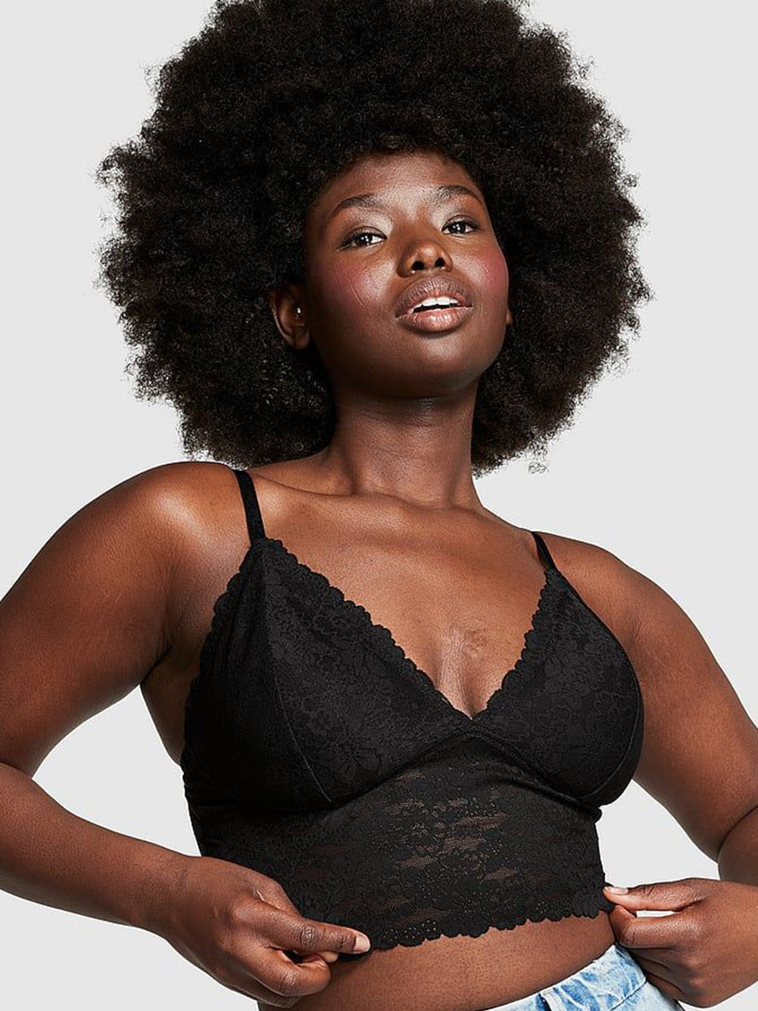 Victoria's Secret Cut and Sew Bralette Medium Coverage Bra