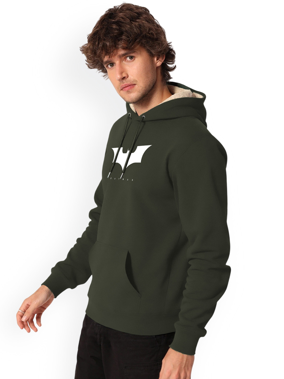 TOGS & TERRE Men Printed Hooded Sweatshirt