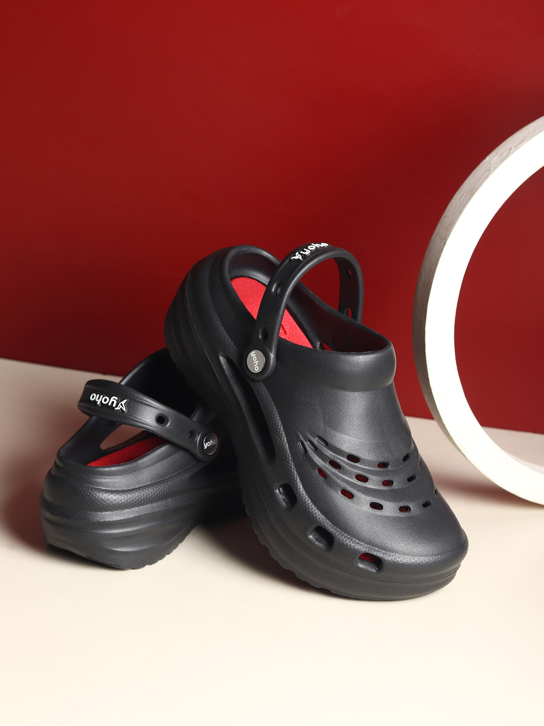 yoho Women Solid EVA Jumbo Clogs