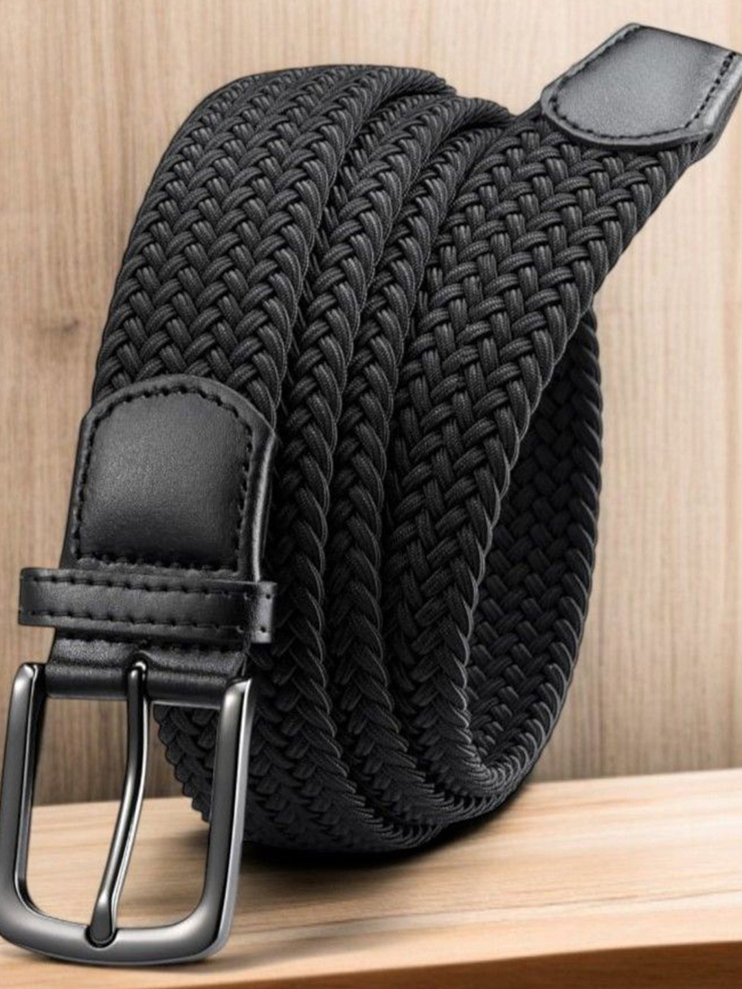 LOOPA Men Stretchable Braided Belt with Tang Closure