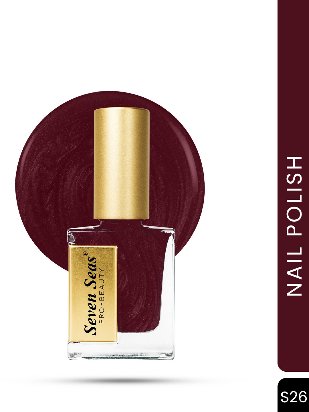 Seven Seas Pro Beauty Long Lasting Nail Polish - 11 ml - Shade S26