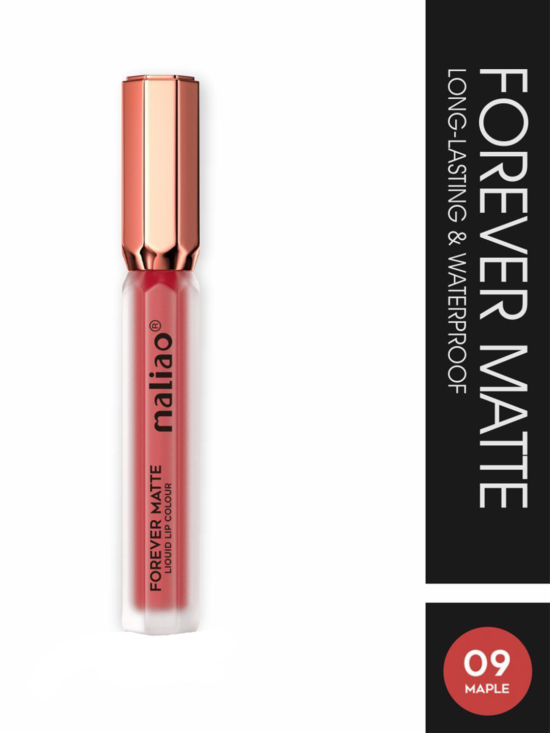 Maliao Forever Matte Liquid Lip Color - 5 ml - Maple 09