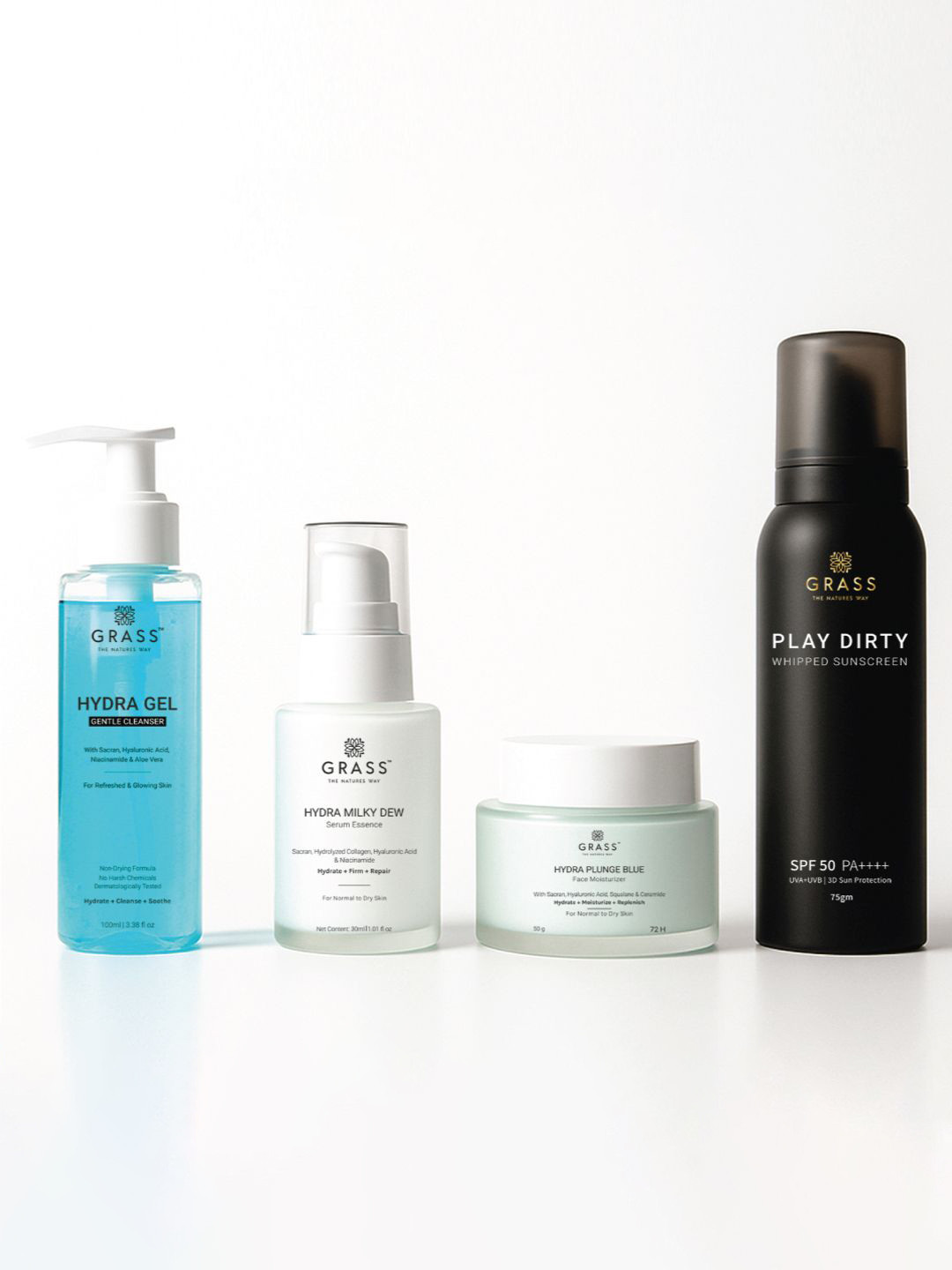 Grass Hydra Milky Dew Face Serum Essence With Hyaluronic Acid & Niacinamide - 30 ml