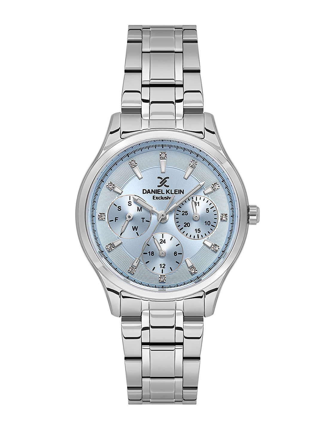 Daniel Klein Women Stainless Steel Bracelet Style Straps Analogue Watch DK.1.14089-3