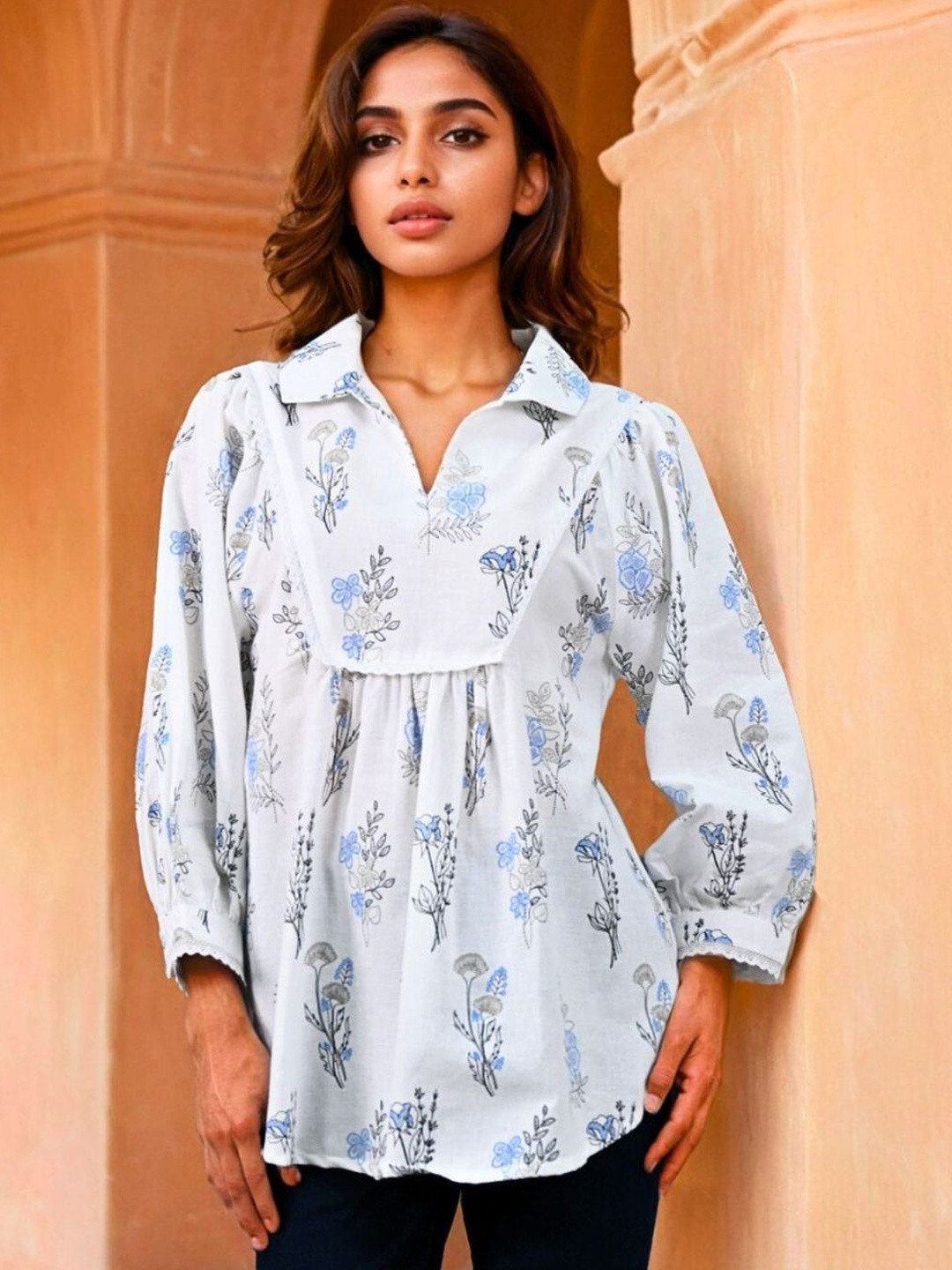 Atha Fashion Lilou Whisper Printed Top