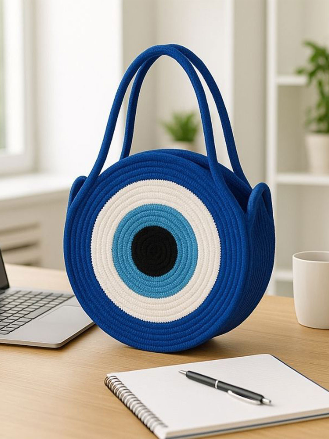 Textile and Beyond Women Textured Shopper Tote Bag