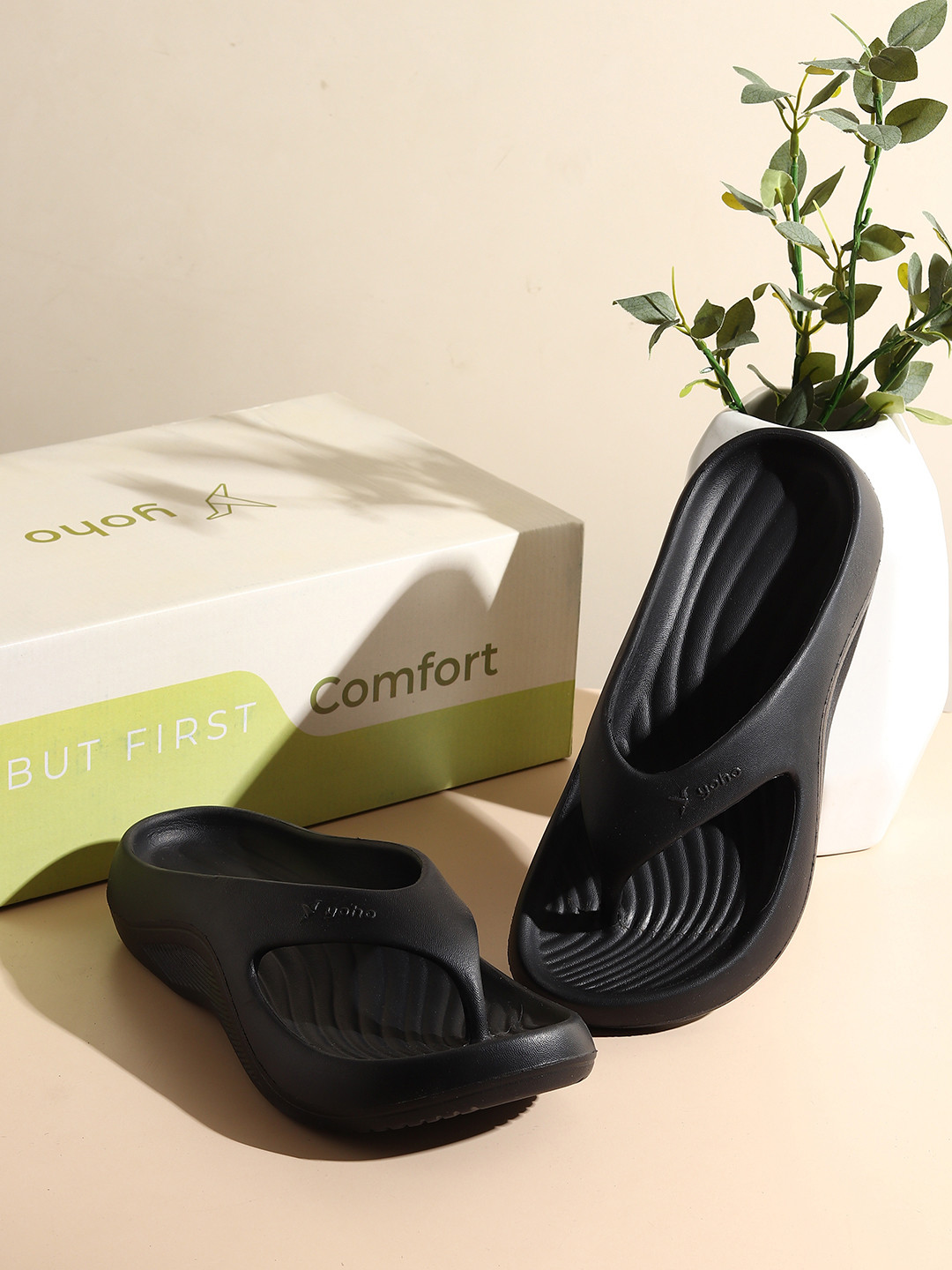 yoho Women Pilo Women Lightweight Waterproof  Footpharma Footbed  Slipper