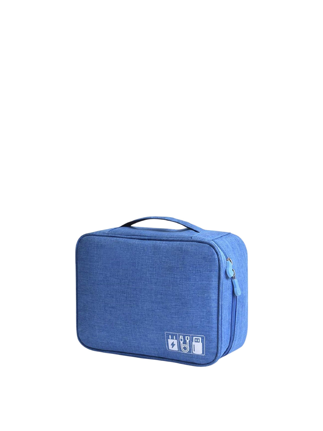 Awestuffs Blue Electronics Accessories Travel Gadget Organiser