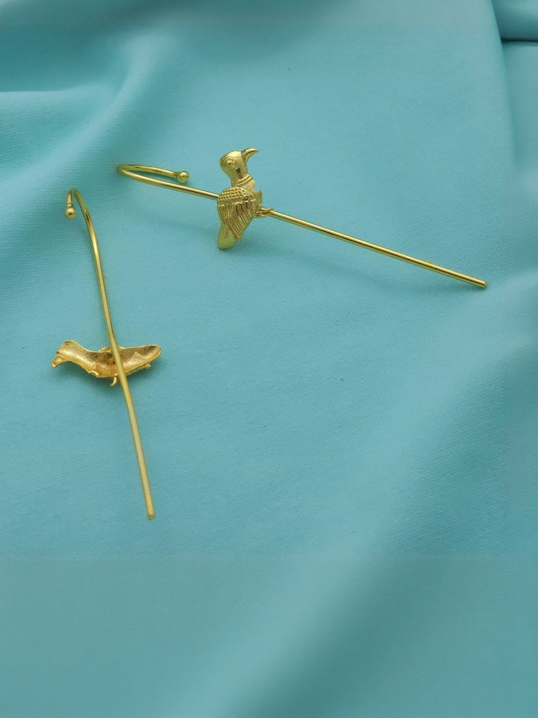 MISS ASTUTE Women Gold-Plated Brass  Earrings