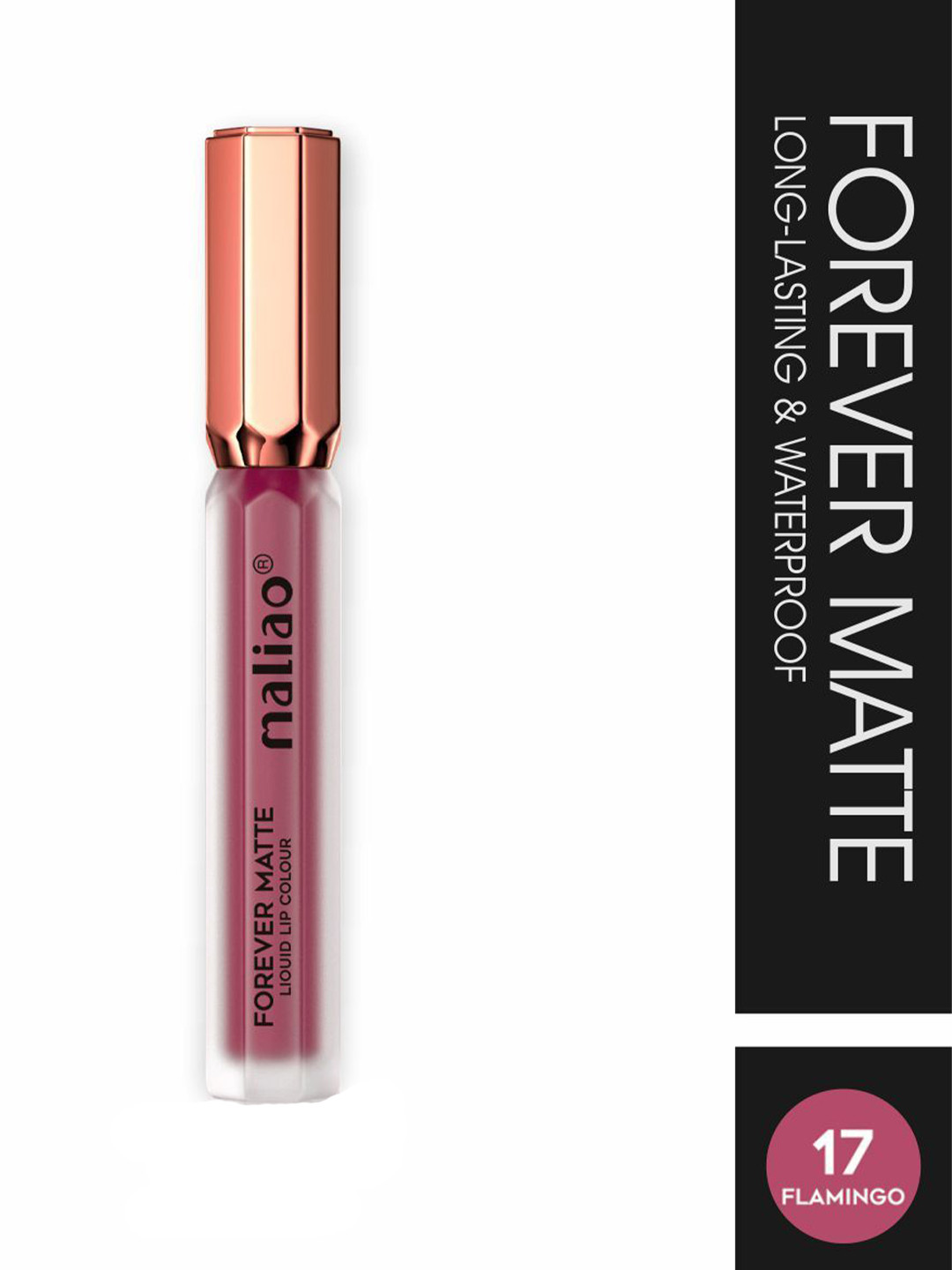 Maliao Forever Matte Liquid Lipstick - 5 ml - Flamingo 17