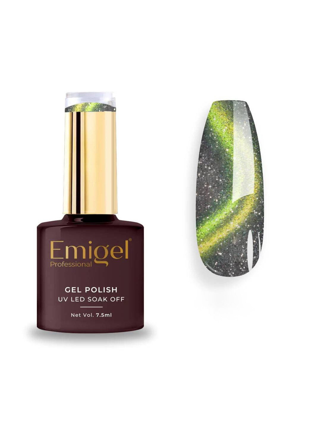Emigel PROFESSIONAL 9D Reflective Cateye UV LED Gel Nail Polish-7.5 ml-002
