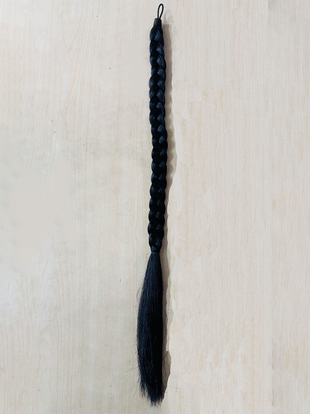 BAESD Clip-In Wavy Ponytail Hair Extensions - 27 Inch - Brown