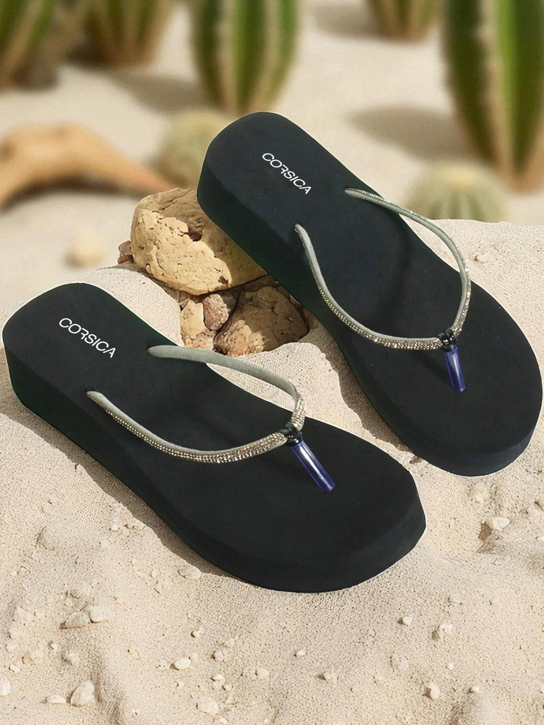 CORSICA Women Open Toe Flats