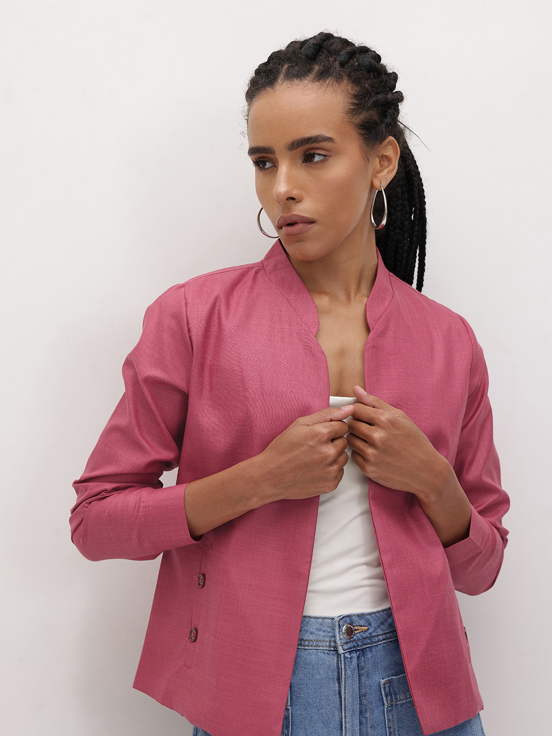 R.Code by The Roadster Life Co. Front-Open Overcoat