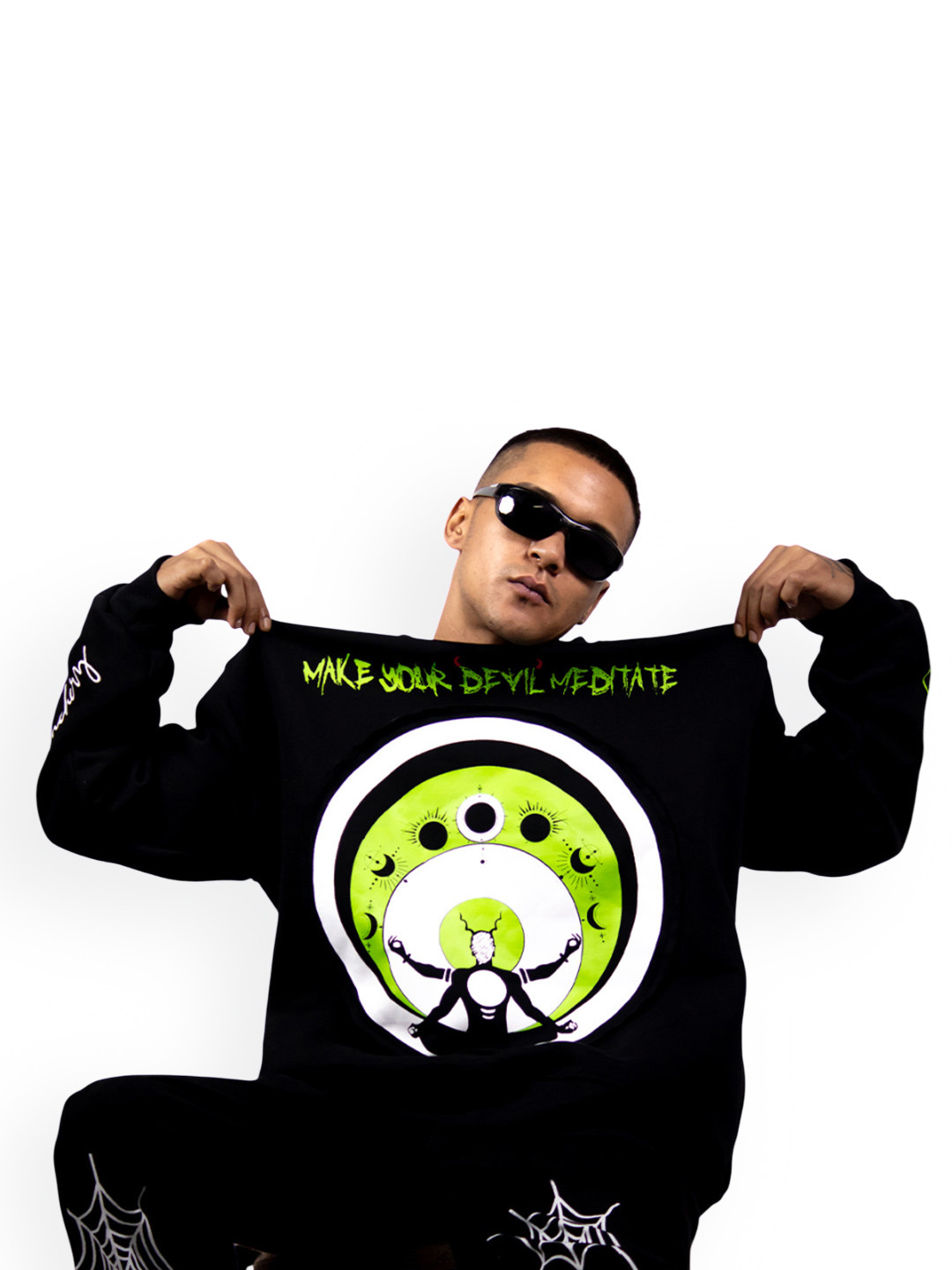 Backkbencherz Unisex Graphic Printed Round Neck Sweatshirt