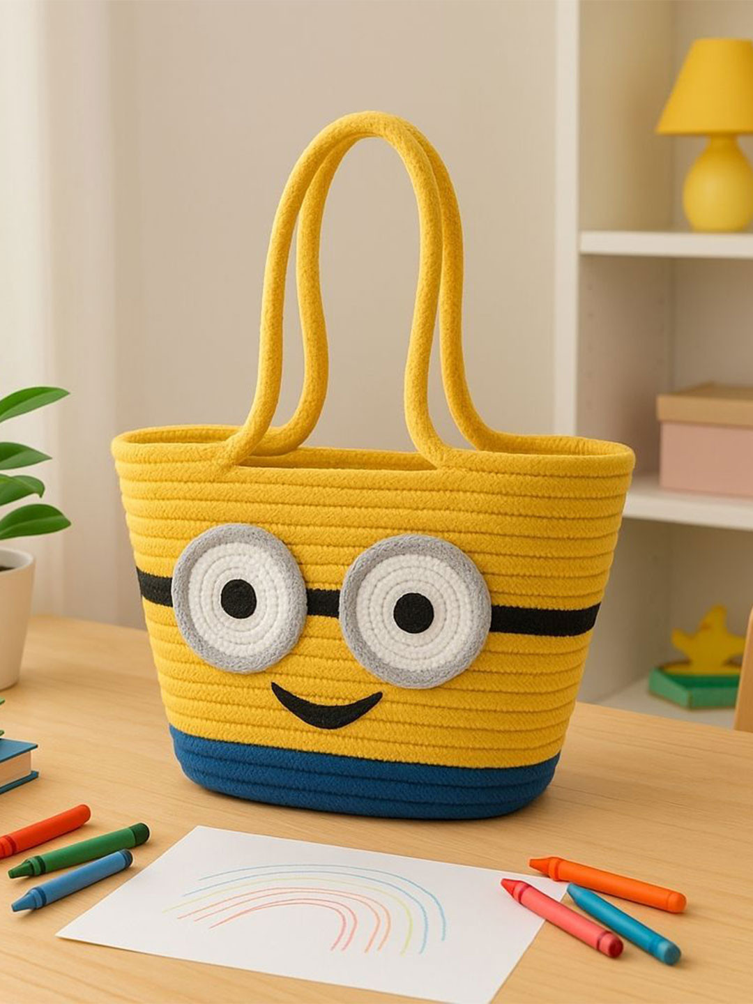 Textile and Beyond Women Textured Shopper Patchwork Tote Bag