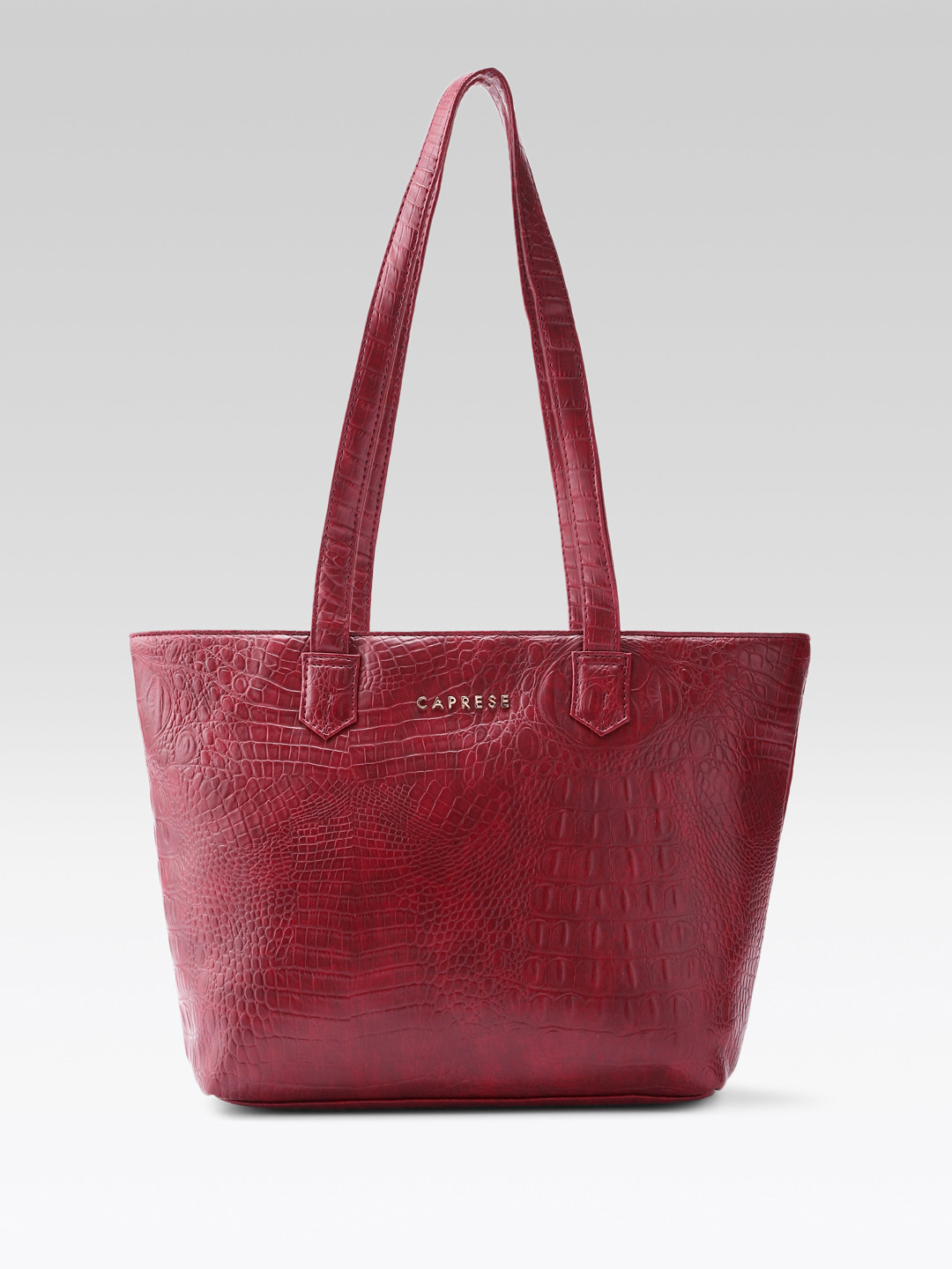 Caprese Textured Structured Shoulder Bag