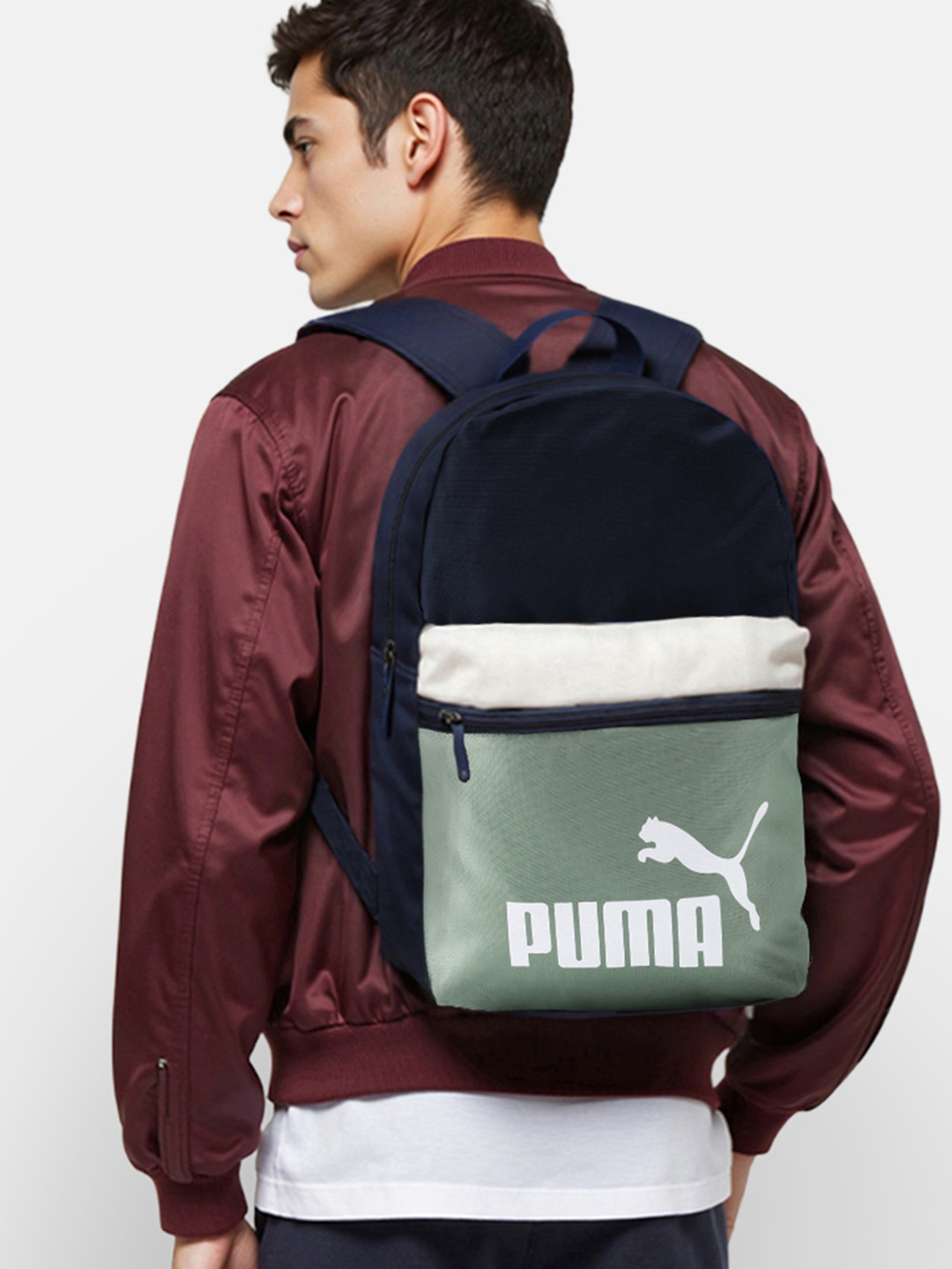 Puma Unisex PHASE COLOR BLOCK Backpack