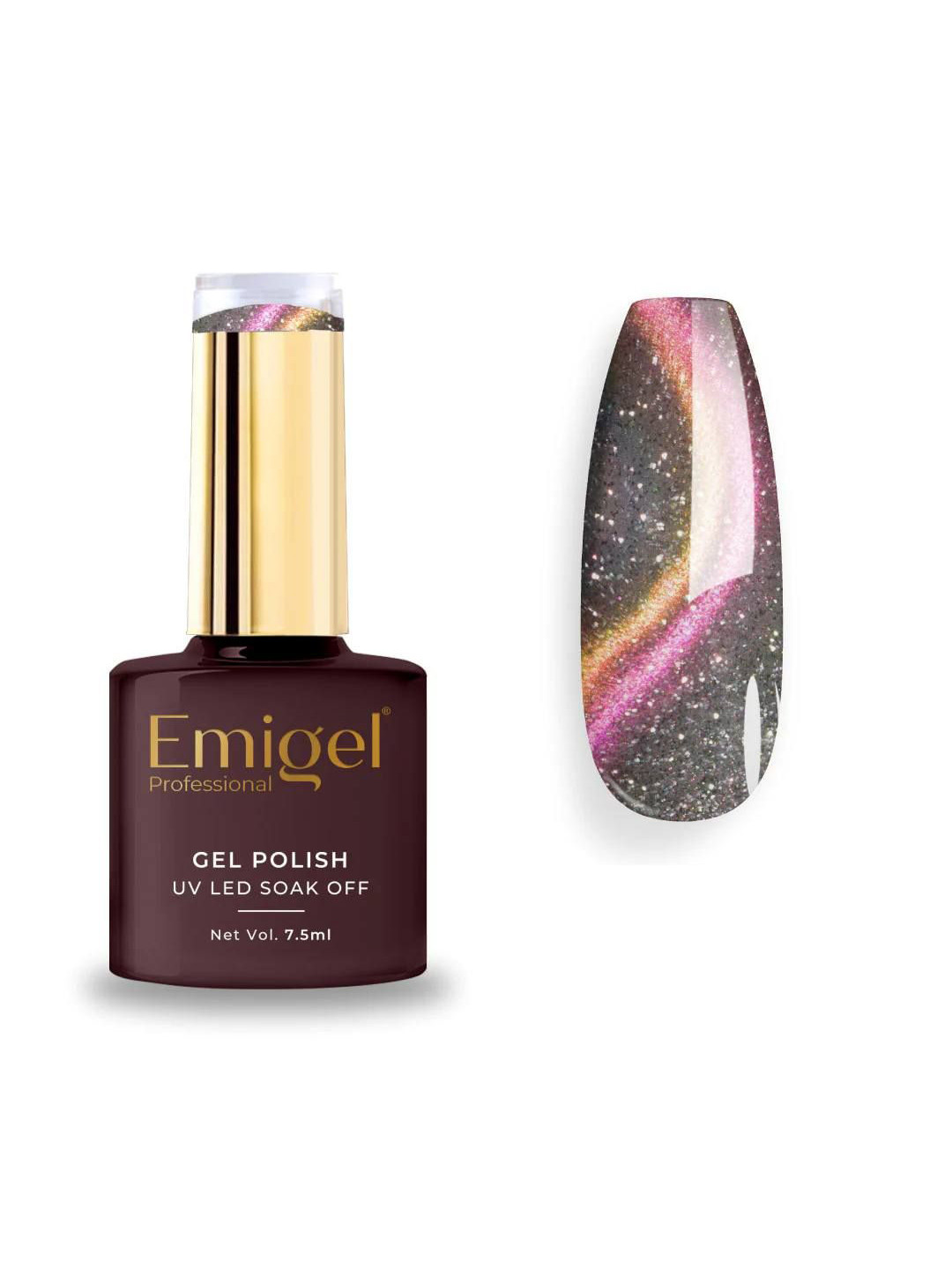 Emigel PROFESSIONAL 9D Reflective Cateye UV LED Gel Nail Polish-7.5 ml-007