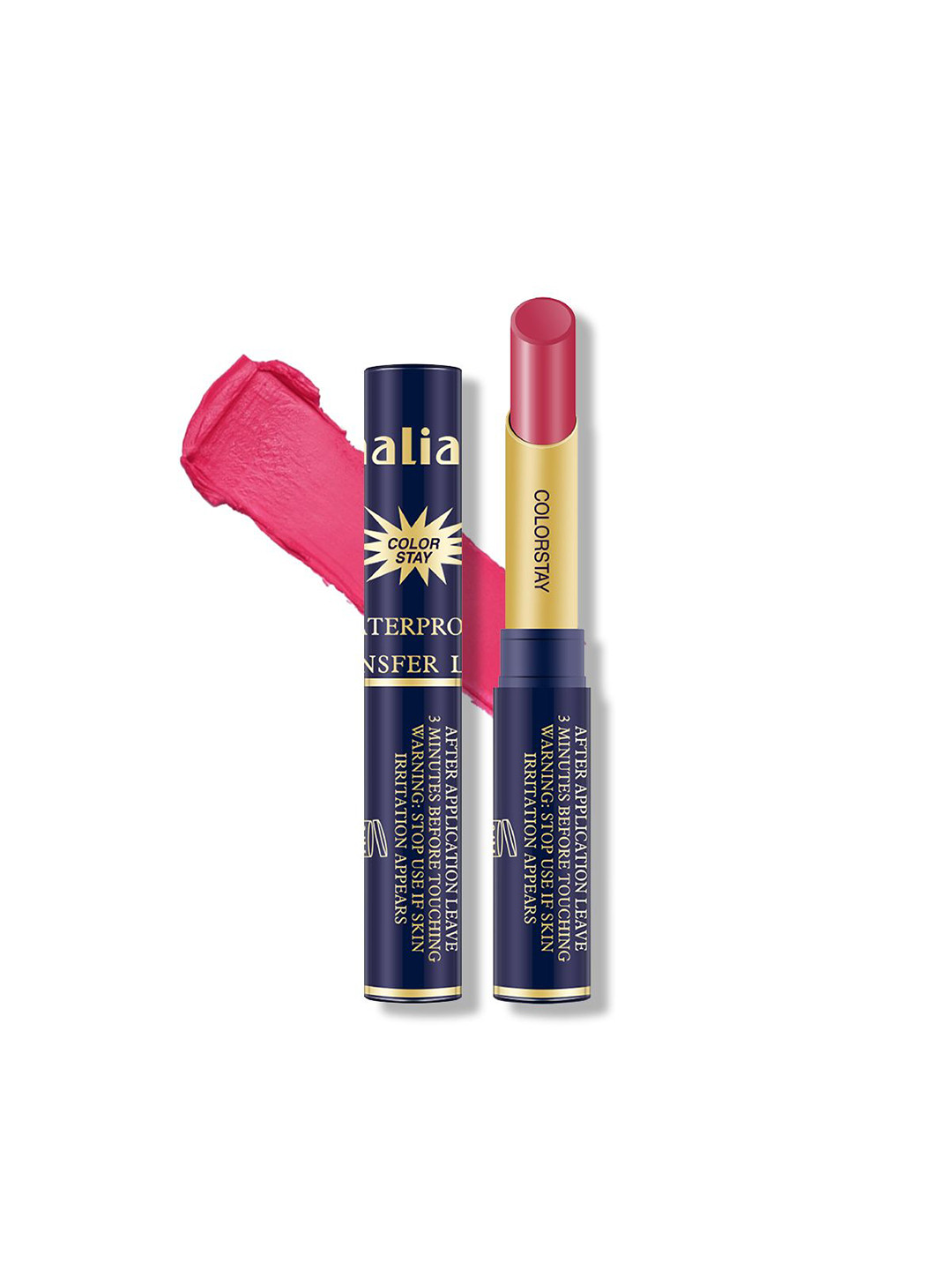 Maliao Color Stay No Transfer Bullet Lipstick - 4 g - Cabaret 606