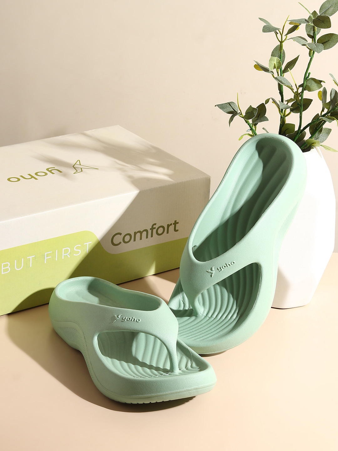 yoho Women Pilo Women Lightweight Waterproof  Footpharma Footbed  Slipper