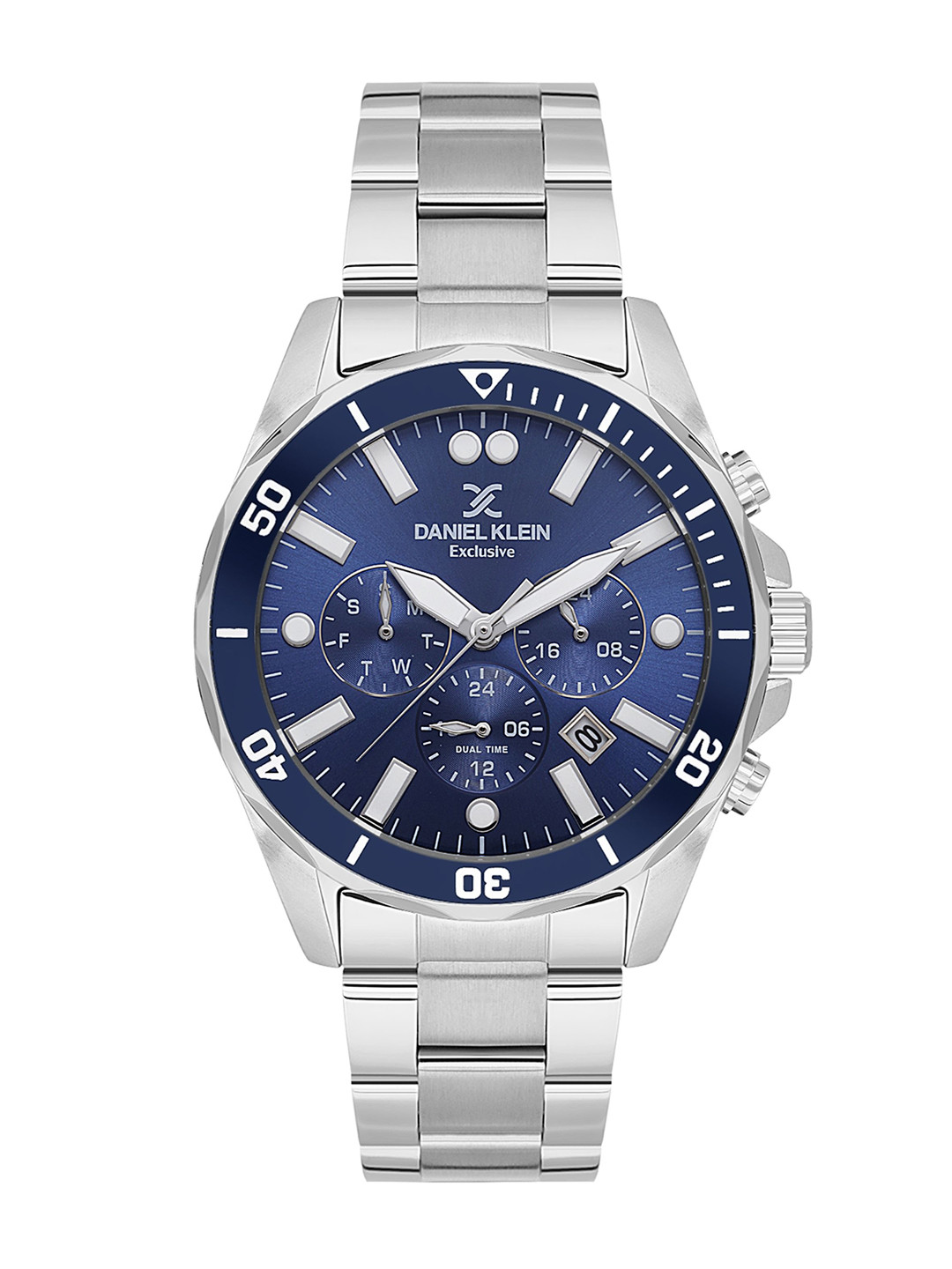 Daniel Klein Men Dial & Bracelet Style Straps Analogue Automatic Watch DK.1.14067-2_N