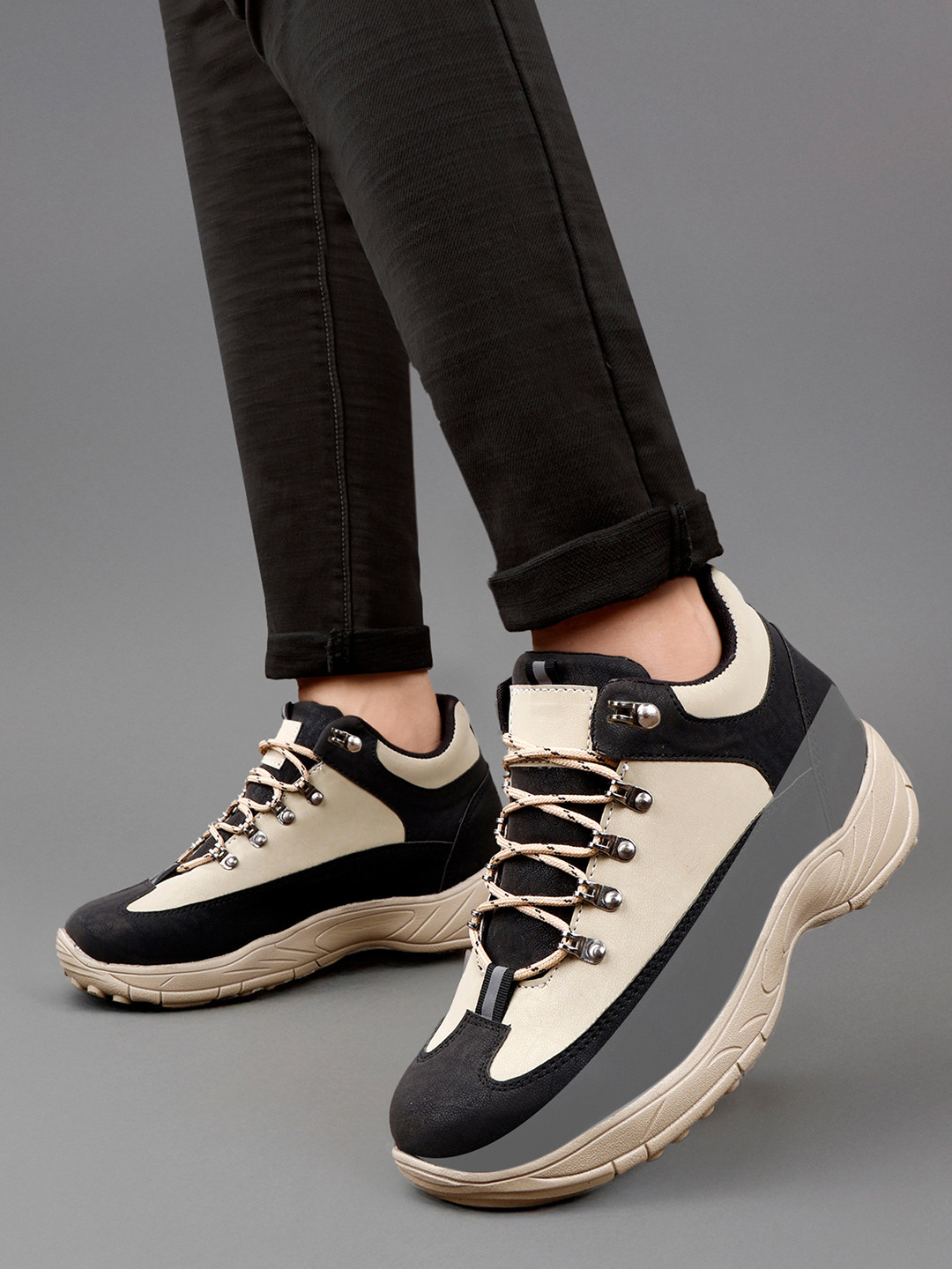 Bxxy Men 9 Cm Invisible Hidden Height Increasing Textured Sneakers