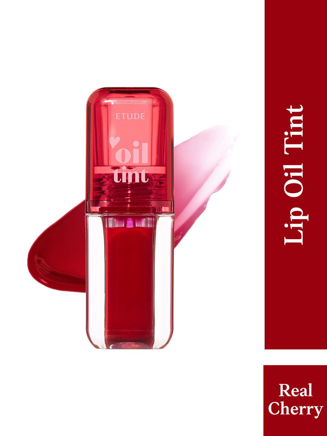 ETUDE Dear Darling Oil Tint Long-Lasting Lip Gloss 4.2g - Real Cherry 01