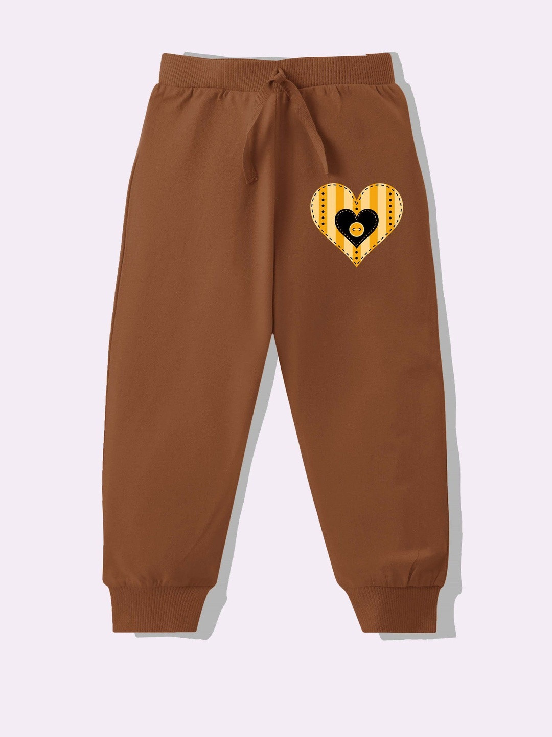 KAVEE Boys Pure Cotton Terry Knit Full Length Jogger