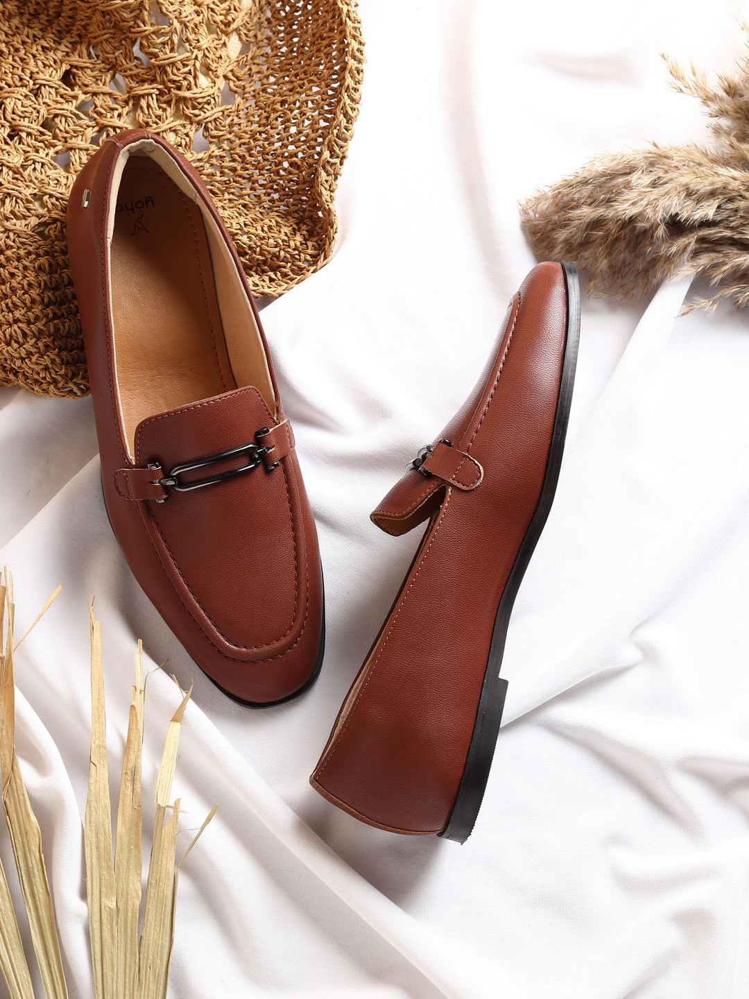 yoho Women Bliss 001 Slip-On Footpharma Footbed Loafers
